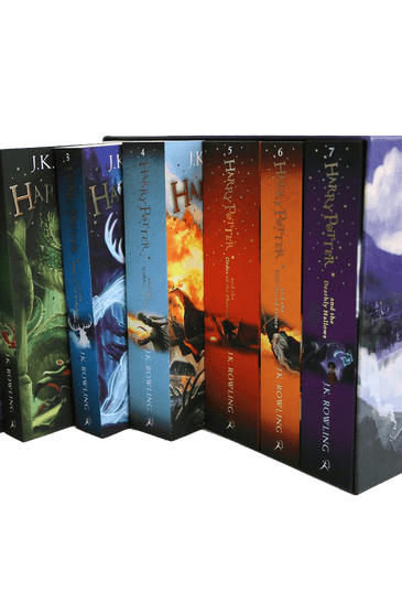 Harry Potter The Complete Collection 7 Books Set Collection J K Rowling