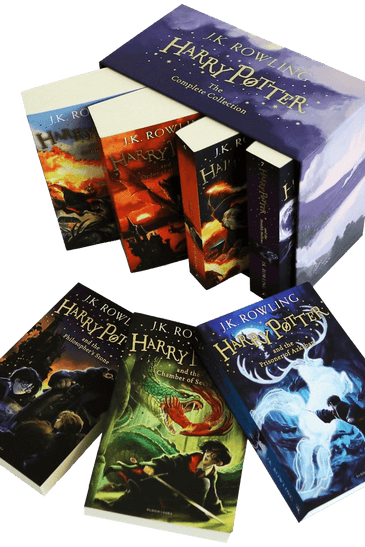 Harry Potter The Complete Collection 7 Books Set Collection J K Rowling