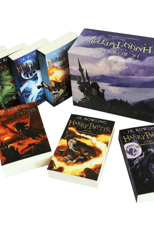 Harry Potter The Complete Collection 7 Books Set Collection J K Rowling