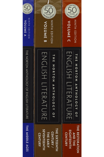 The Norton Anthology 全8巻セット The Norton Anthology Of English Literature Ninth Edition Vol